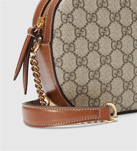 gucci gg supreme mini chain bag|Gucci Gg Supreme crossbody bag.